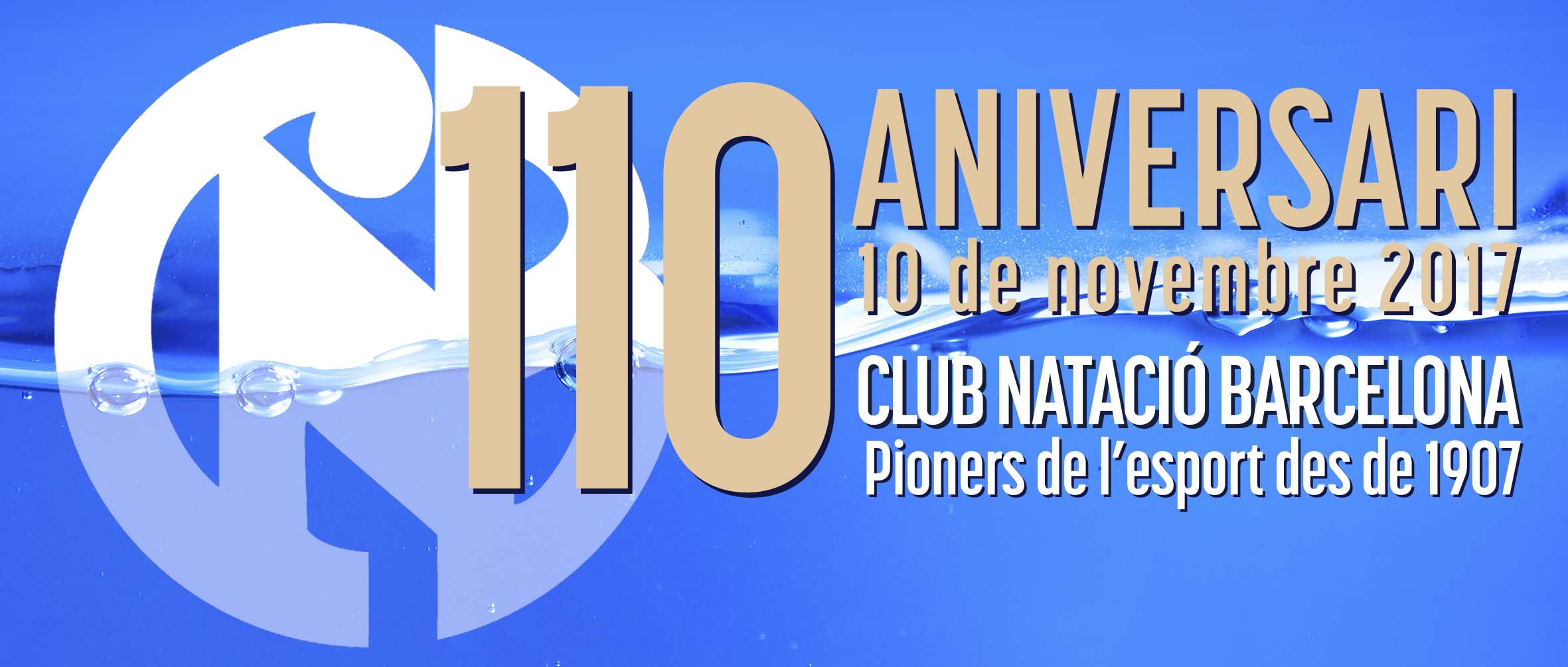 110 aniversari club natacio barcelona